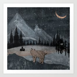 Night Stalkers  Art Print
