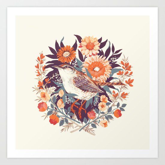 Wren Day Art Print
