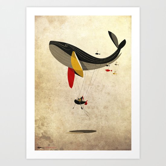 I believe i can fly Art Print
