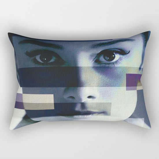 Divas - Audrey Hepburn Rectangular Pillow
