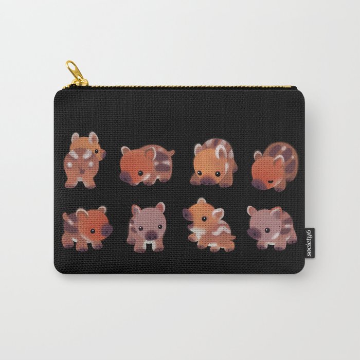 Wild boar piglet Carry-All Pouch