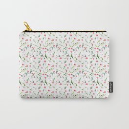 Poppies from Giverny repeat pattern Carry-All Pouch