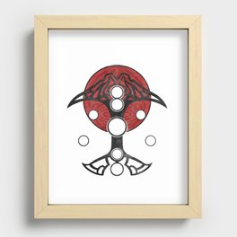 Love and Thunder Recessed Framed Print