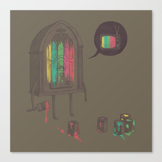 Identity Crisis Canvas Print