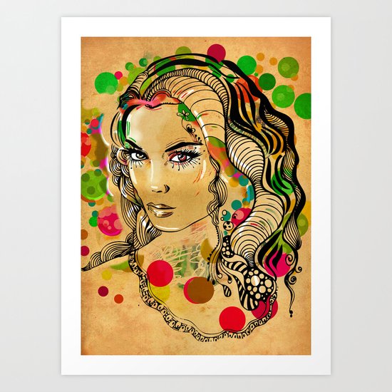 Dots Art Print