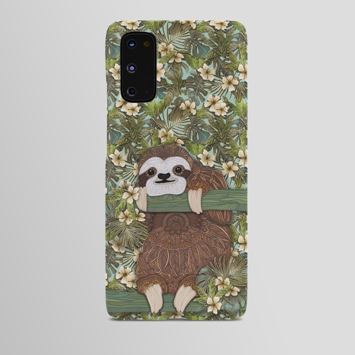 Tropical Sloth Android Case