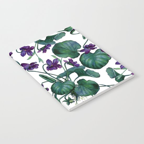 Violets #society6 #decor #buyart Notebook