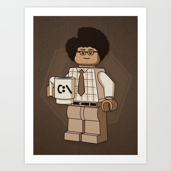 I am a Giddy Goat! Art Print