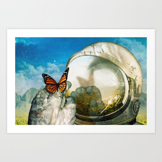 Strange Place Art Print
