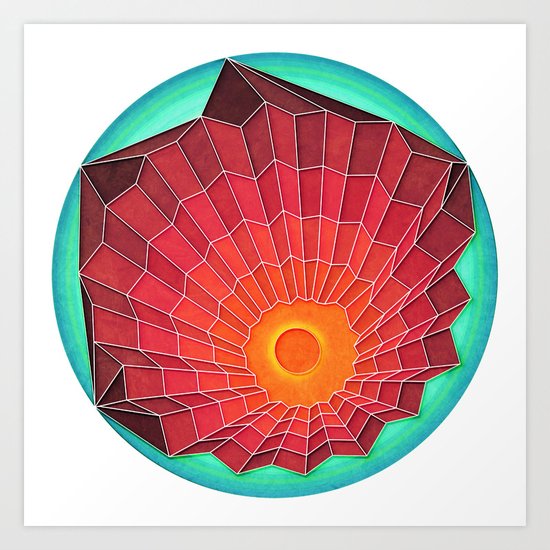 Hidden but Sometimes Seen Art Print