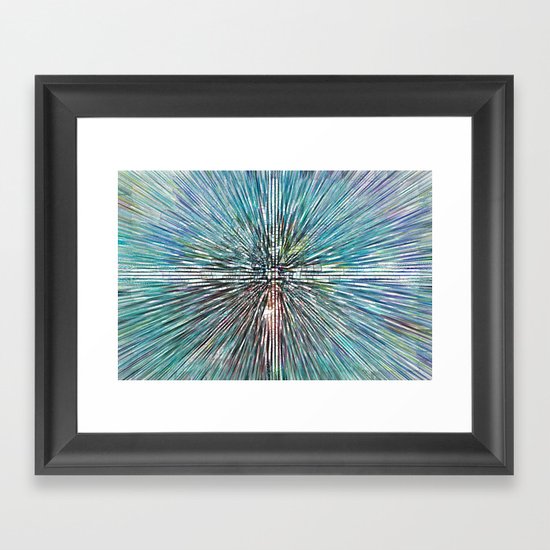 Digital Art Abstract Framed Art Print
