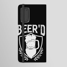 Beard And Beer Drinking Hair Growing Growth Android Wallet Case