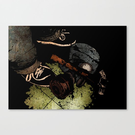 The Weapons Of War Canvas Print