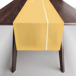 Modern Minimal Line Abstract VI Table Runner