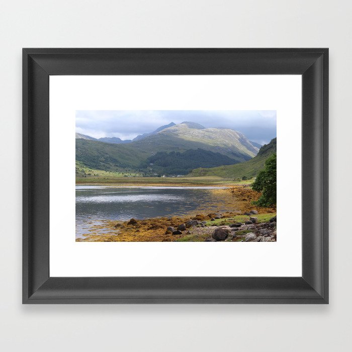 Lovely Loch Sunart, Scottish Highlands Framed Art Print