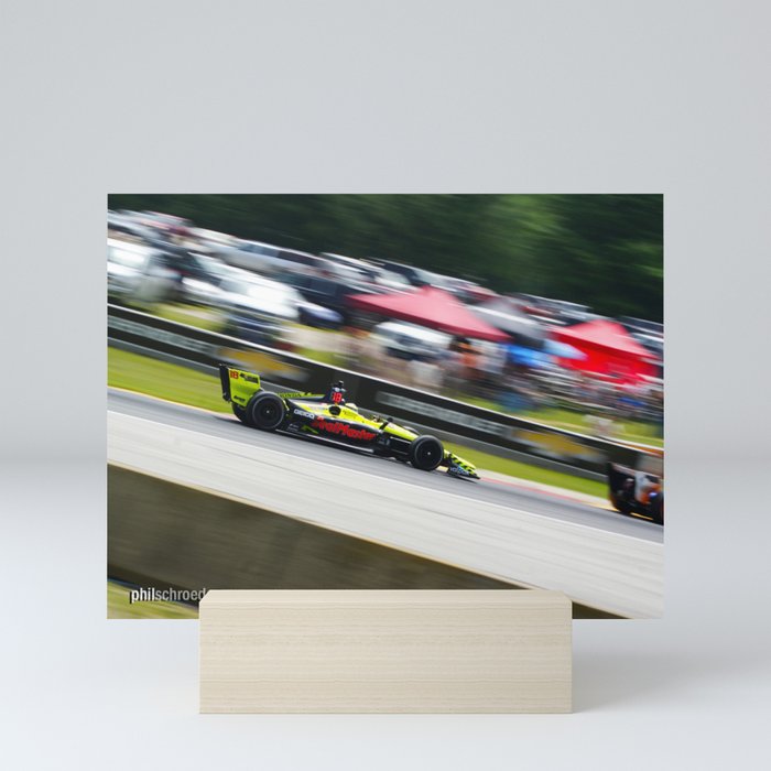 Sebastian Bourdais | Road America | Indycar Mini Art Print