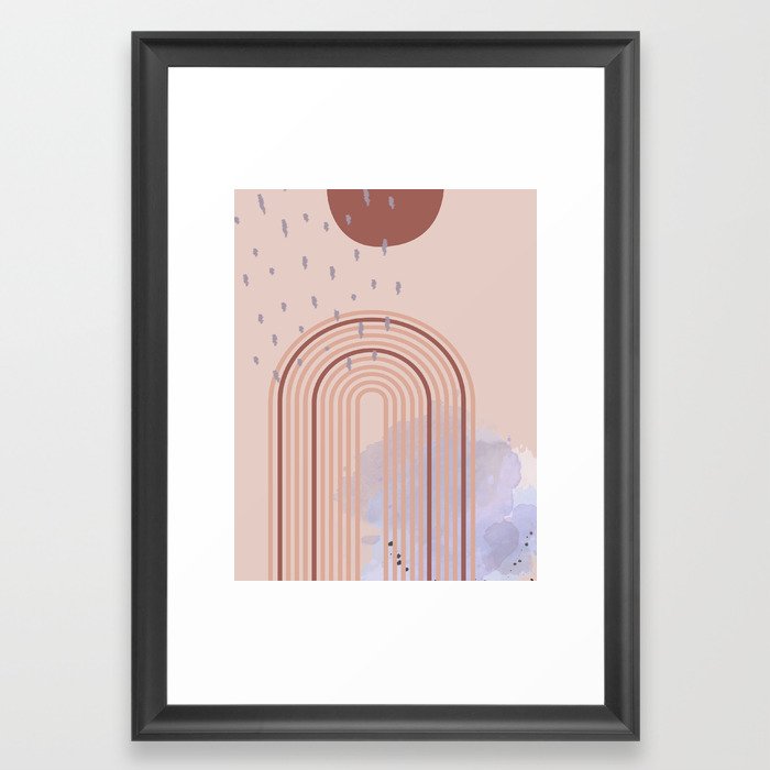 Ethereal in the Clouds  Framed Art Print