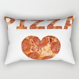 Pizza Love  Rectangular Pillow