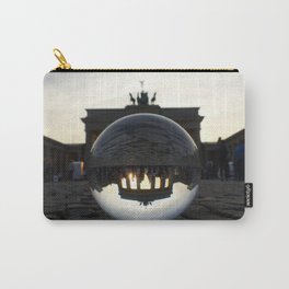 Brandenburg Gate, Berlin Germany / Glass Ball Photography Carry-All Pouch