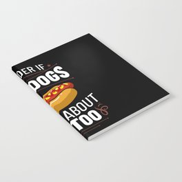 Hot Dog Chicago Style Bun Stand American Notebook