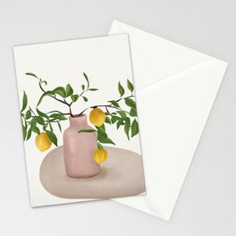 Lemon Branches Stationery Card