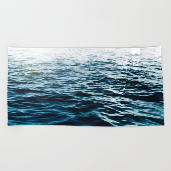 Blue Sea Beach Towel