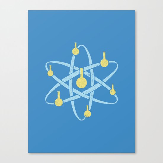 Atomic Tube Canvas Print