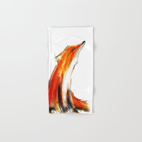 Wise Fox Reverse Hand & Bath Towel