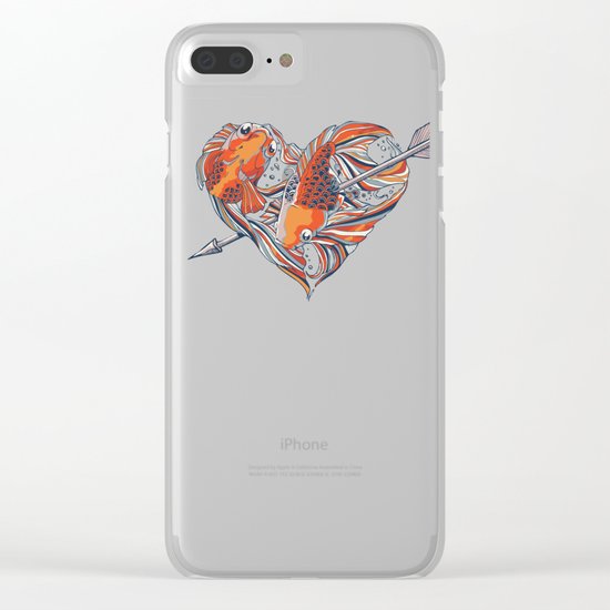 Form of Love Clear iPhone Case