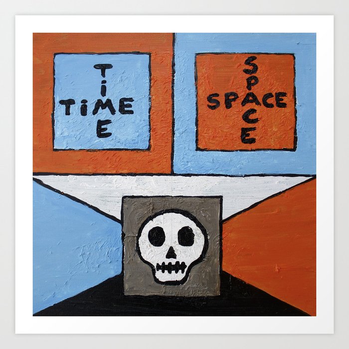 TIME-SPACE Art Print