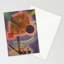 Wassily Kandinsky - Three Elements (1925) Stationery Card