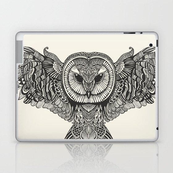 Barn Owl Laptop & iPad Skin