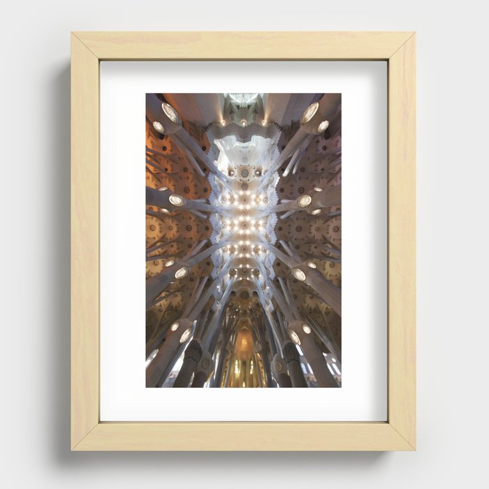 Sagrada Família Recessed Framed Print
