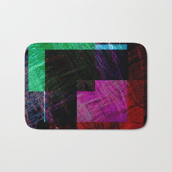 geometric abstract design # ### ## Bath Mat