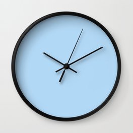 Dutch Iris Blue Wall Clock