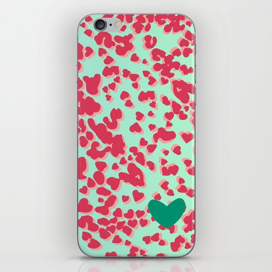 Animal Print Pink iPhone & iPod Skin