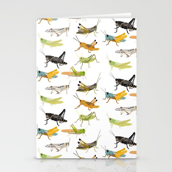 Grasshoppers Stationery Cards
