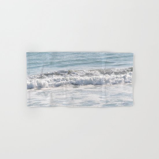 TEXTURES -- Surf at San Clemente Hand & Bath Towel