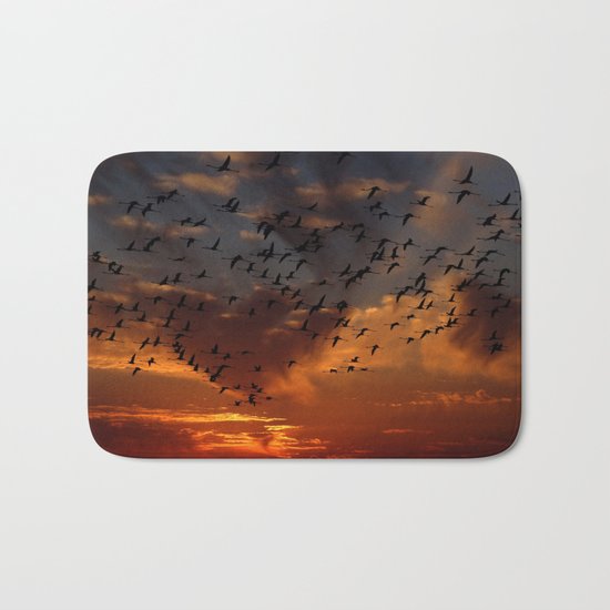 flamingos Bath Mat