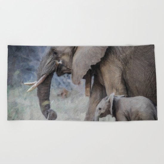 elephant Beach Towel