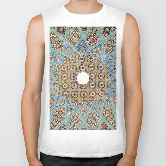 Mandala Pattern 2 Biker Tank