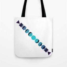 Polyhedral Dice Phases Tote Bag