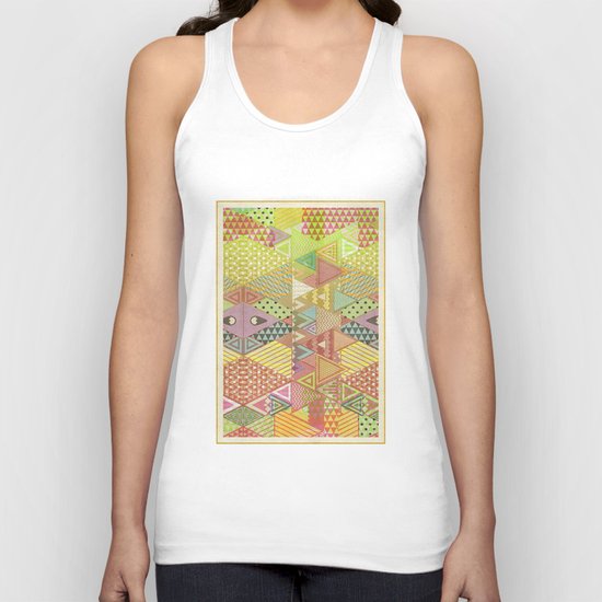 A FARCE / PATTERN SERIES 003 Unisex Tank Top