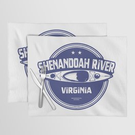 Shenandoah River Virginia Kayaking Placemat