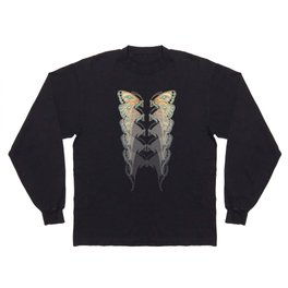 Art Nouveau Butterfly Long Sleeve T Shirt