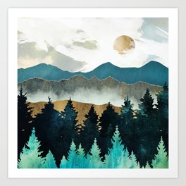 Mountains Art Prints Society6