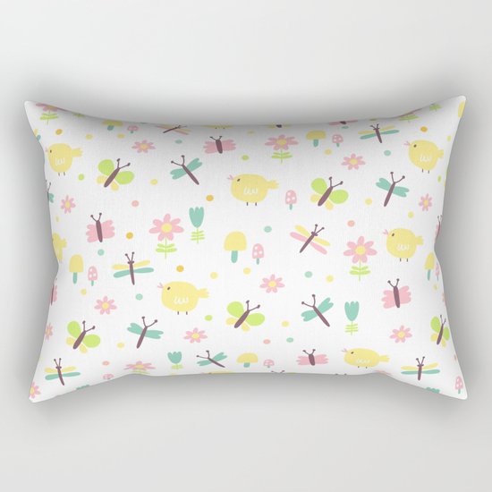 Sweet Fly Rectangular Pillow