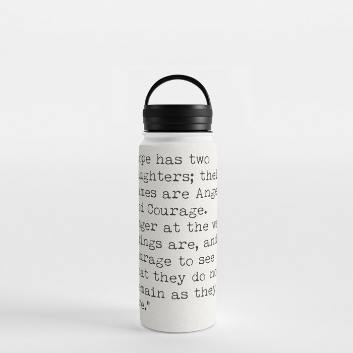 Augustine of Hippo quote Water Bottle