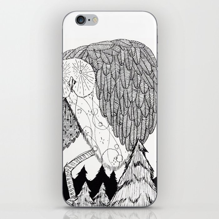 He moves among the trees... iPhone Skin