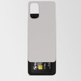 Pale Mauve Gray - Grey Solid Color Pairs PPG Balanced PPG1003-2 - All One Single Shade Hue Colour Android Card Case